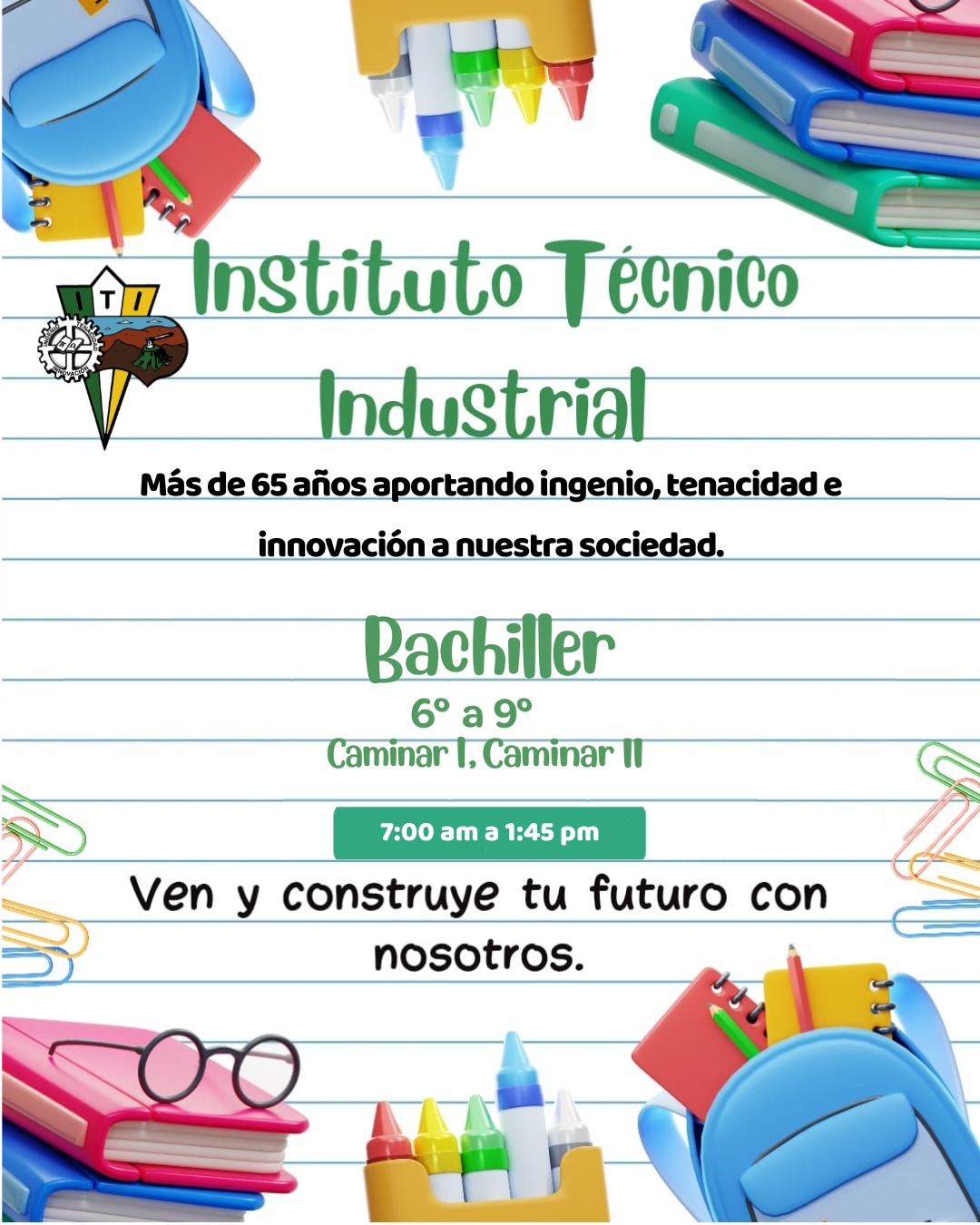 Noticia: Bachiller 6° a 9°